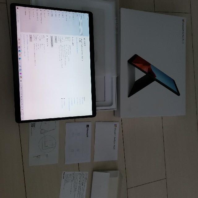 マイクロソフト Surface Pro X ブラック 13型 SQ1 8GB/1
