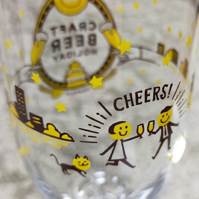 ♡ビールイベント ビアグラス♡   2個セット インテリア/住まい/日用品のキッチン/食器(グラス/カップ)の商品写真
