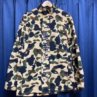 アベイシングエイプ(A BATHING APE)のbape camo ナイロンジャケット　(ナイロンジャケット)