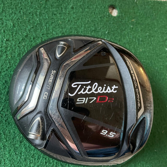 Titleist(タイトリスト)のタイトリスト  917D2ドライバーヘッド　9.5度 スポーツ/アウトドアのゴルフ(クラブ)の商品写真