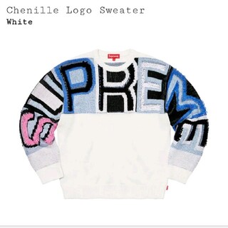 シュプリーム(Supreme)のSupreme Chenille Logo Sweater(ニット/セーター)