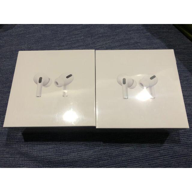 Apple(アップル)のAirPods pro MWP22J/Aエアポッズプロ Apple ２個セット スマホ/家電/カメラのオーディオ機器(ヘッドフォン/イヤフォン)の商品写真