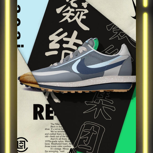 NIKE(ナイキ)のClot x Sacai x Nike LD Waffle メンズの靴/シューズ(スニーカー)の商品写真