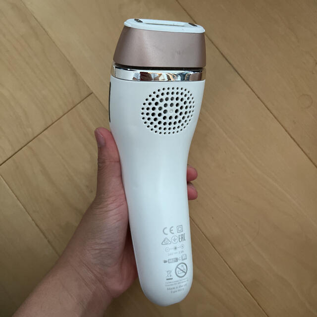 BRAUN(ブラウン)の【最終値下げ！中古美品！】BRAUN 光美容器 シルク エキスパート コスメ/美容のボディケア(脱毛/除毛剤)の商品写真