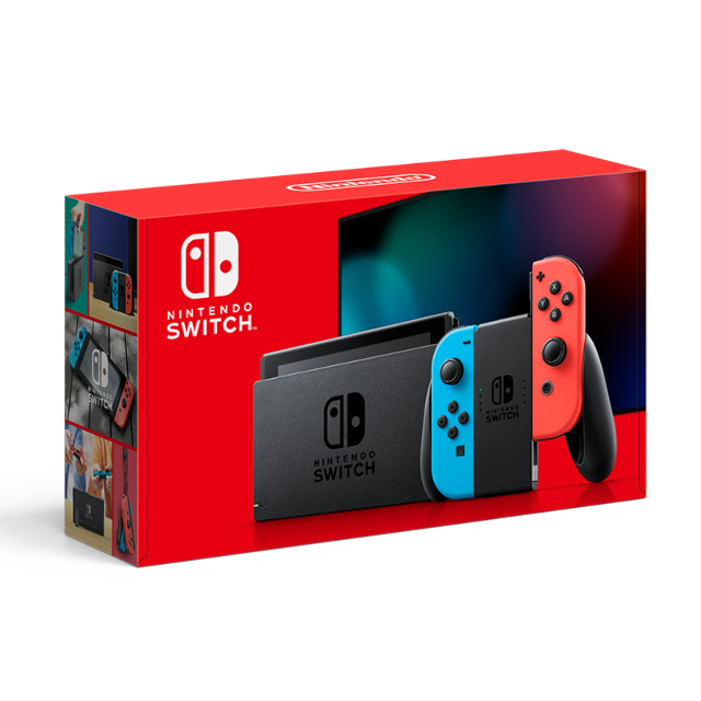 Nintendo Switch(ニンテンドースイッチ)の【新品未開封】　Switch 任天堂スイッチ本体 ネオン ニンテンドウ エンタメ/ホビーのゲームソフト/ゲーム機本体(家庭用ゲーム機本体)の商品写真