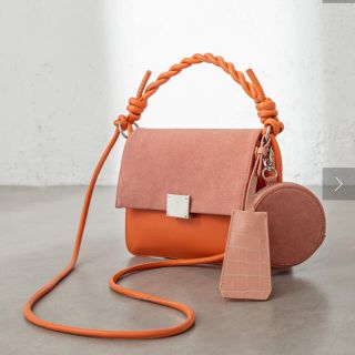 ミスティック(mystic)のフェイクスエードドッキングハンドBAG(ショルダーバッグ)