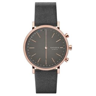 スカーゲン(SKAGEN)の【新品未使用】SKAGEN  ハイブリッドスマートウォッチ グレージュ&ゴールド(腕時計(アナログ))