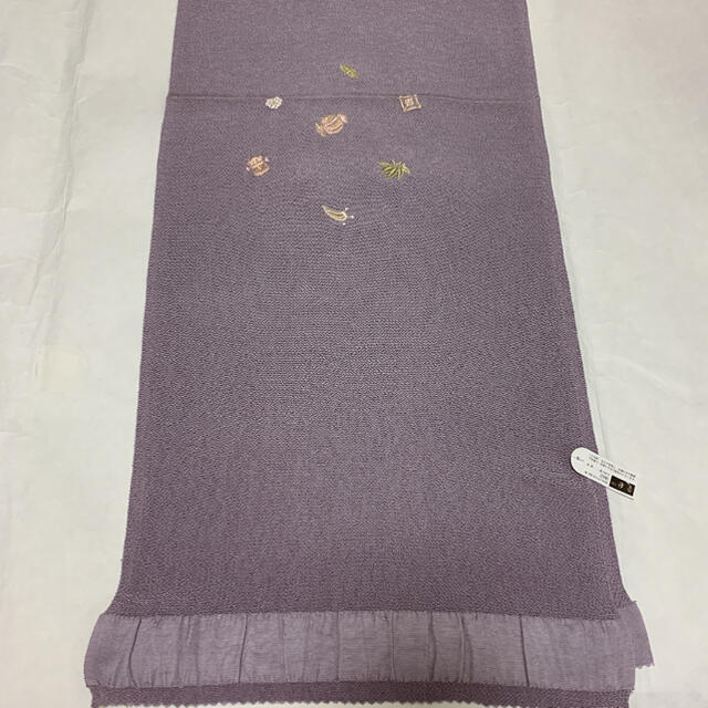 帯揚げ 帯上げ 宝尽くし 刺繍 お着物の時に おきものに