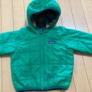 パタゴニア(patagonia)のパタゴニア　キッズ　リバーシブル　ダウン(ジャケット/上着)