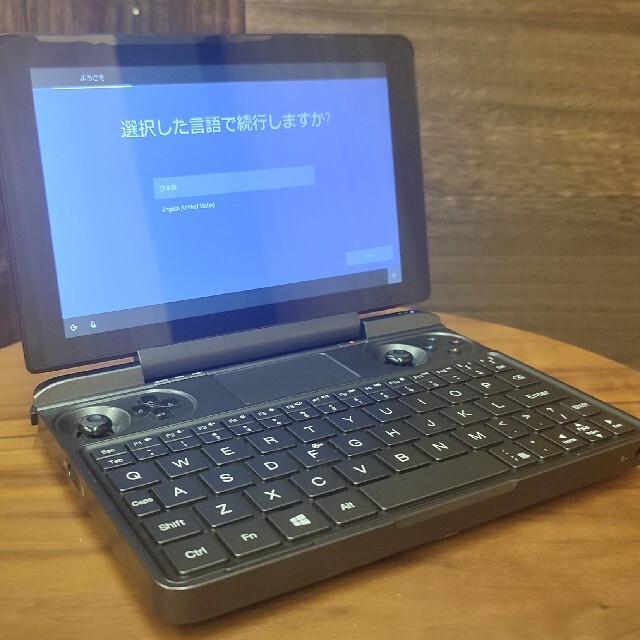 こじこじさん専用　極美品 GPD WIN MAX スマホ/家電/カメラのPC/タブレット(ノートPC)の商品写真