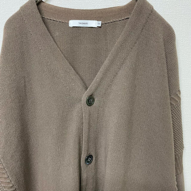 COMOLI(コモリ)のyashiki Soyokaze Cardigan(MOCHA) サイズ2 メンズのトップス(カーディガン)の商品写真