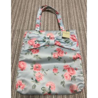 ローラアシュレイ(LAURA ASHLEY)のじゅり様　新品タグ付　ローラアシュレイ  トートバッグ　お花柄　リボントート♪ (トートバッグ)