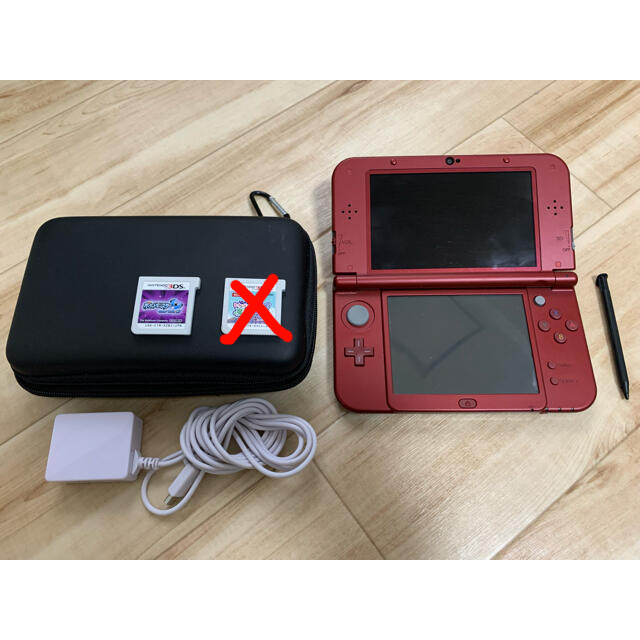 美品！値下げ！Newニンテンドー3DS LLメタリックレッド