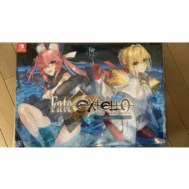 Nintendo Switch(ニンテンドースイッチ)の Fate/EXTELLA Celebration BOX Nintendo エンタメ/ホビーのゲームソフト/ゲーム機本体(家庭用ゲームソフト)の商品写真