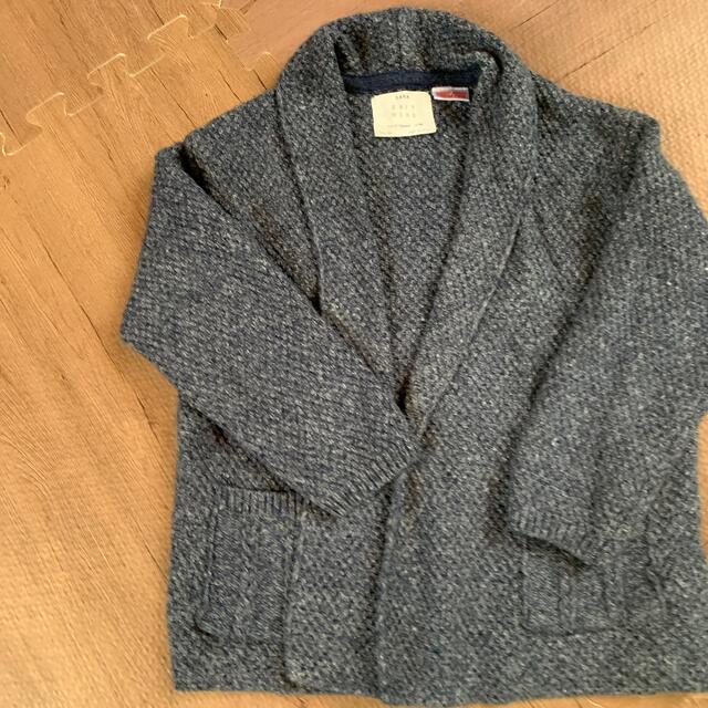 ZARA KIDS(ザラキッズ)のザラボーイ　カーディガン キッズ/ベビー/マタニティのキッズ服男の子用(90cm~)(カーディガン)の商品写真