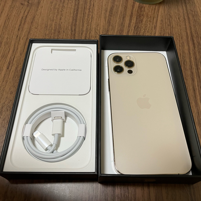 iPhone12pro ゴールド 128gb simフリー