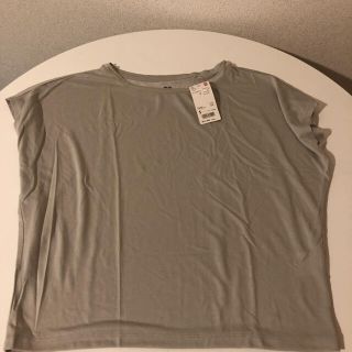 ユニクロ(UNIQLO)のUNIQLO ドレープクルーネックT(Tシャツ(半袖/袖なし))