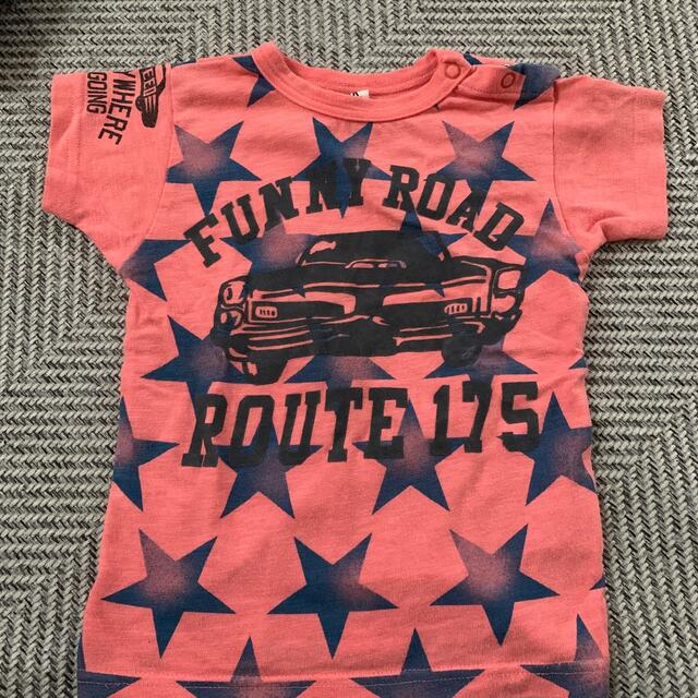 JUNK STORE(ジャンクストアー)のJUNK STORE 半袖Tシャツ　90cm キッズ/ベビー/マタニティのキッズ服男の子用(90cm~)(Tシャツ/カットソー)の商品写真