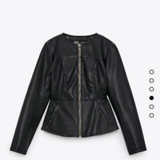 キマル、一枚♡ ZARA 新品 レザージャケット ライダース