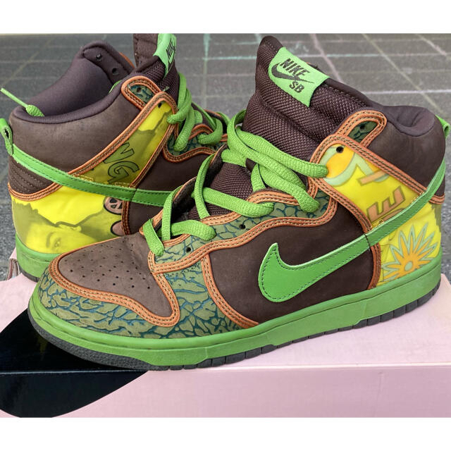 NIKE(ナイキ)のNIKE DUNK HIGH PRO SB デラソウル 05年製 メンズの靴/シューズ(スニーカー)の商品写真