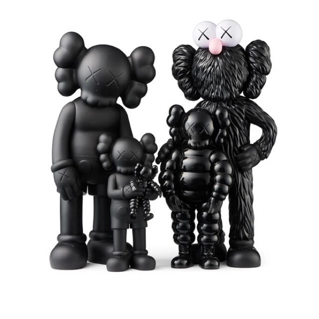 MEDICOM TOY(メディコムトイ)のKAWS FAMILY BLACK エンタメ/ホビーのフィギュア(その他)の商品写真