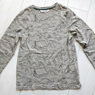 エイチアンドエム(H&M)のri-na-mama様専用　長袖カットソー2枚　恐竜＆自転車(Tシャツ/カットソー)