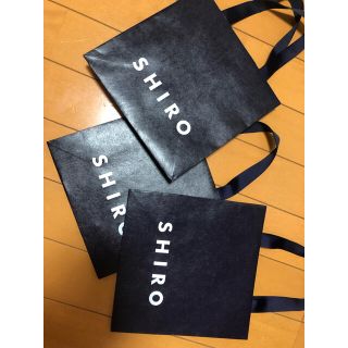 シロ(shiro)のshiro ショップ袋(ショップ袋)