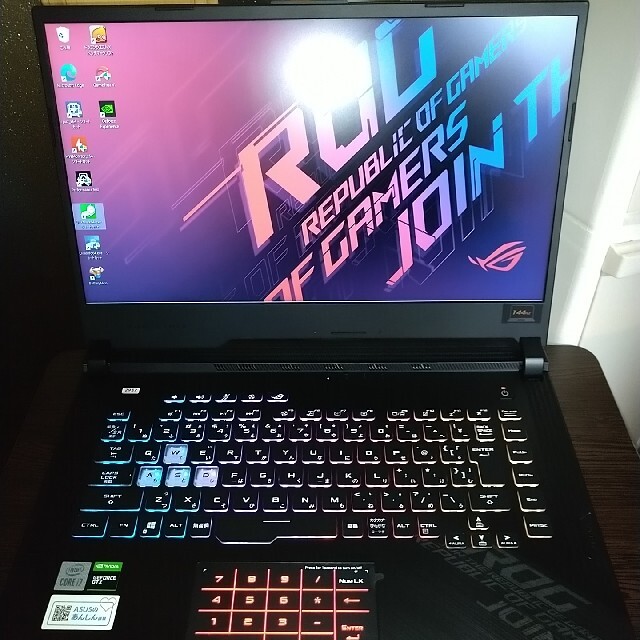 6GB外部ディスプレイ出力ゲーミングPC i7-10750H 16 NVMe 512 GTX 1660ti