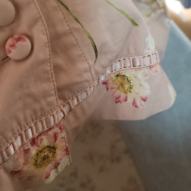 ピンクハウス ジャンパースカートお花刺繍