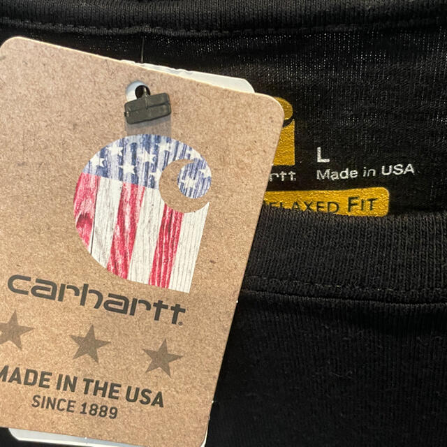 carhartt(カーハート)の新品タグ付き アメリカ製 Carhartt カーハート Tシャツ メンズのトップス(Tシャツ/カットソー(半袖/袖なし))の商品写真