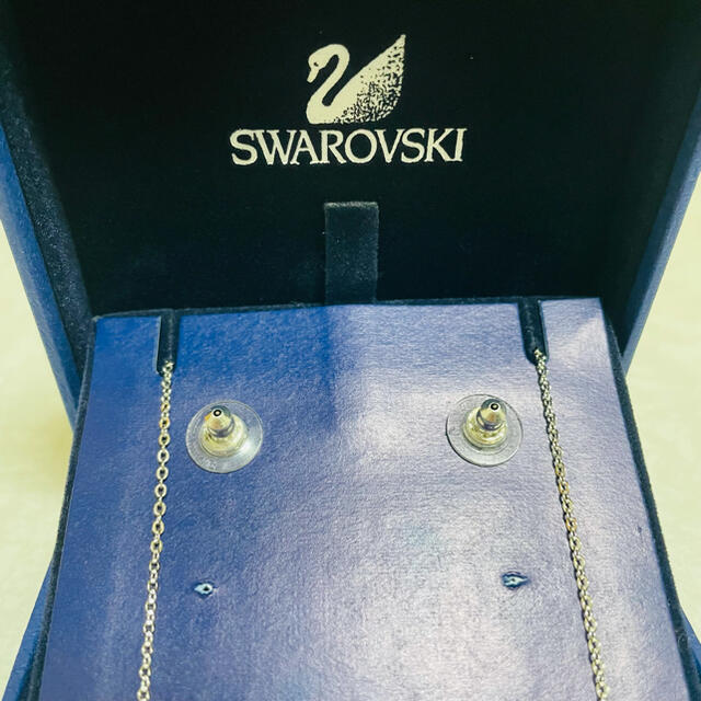 SWAROVSKI(スワロフスキー)のスワロフスキー　ネックレス　ピアス　セット レディースのアクセサリー(ネックレス)の商品写真