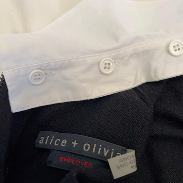 Alice+Olivia(アリスアンドオリビア)の専用！アリスオリビア　襟付きニット レディースのトップス(ニット/セーター)の商品写真