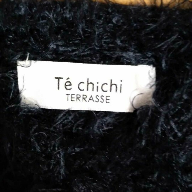 Techichi(テチチ)のテチチ　ニット　ブラック レディースのトップス(ニット/セーター)の商品写真