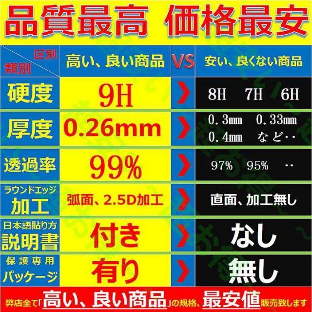 全機種対応iPhone7/7Plus販売開始強化ガラスフィルム9H スマホ/家電/カメラのスマートフォン/携帯電話(スマートフォン本体)の商品写真