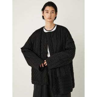 エンフォルド(ENFOLD)の新品■nagonstans■Light QuiltingハンテンJacket S(ノーカラージャケット)