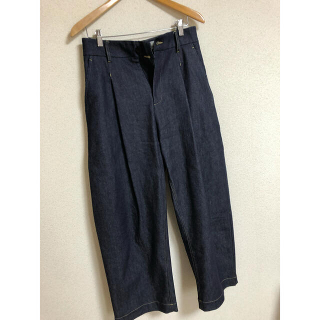 1LDK SELECT(ワンエルディーケーセレクト)のSTUDIO NICHOLSON / VOLUME PANT メンズのパンツ(デニム/ジーンズ)の商品写真