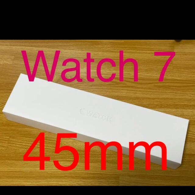 新品Apple Watch series 7 45mm グリーン アルミニウムスマホ/家電/カメラ