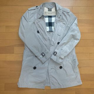 バーバリー(BURBERRY)の[美品！]BURBUERY BRIT バーバリーブリット ダブルトレンチコート(トレンチコート)