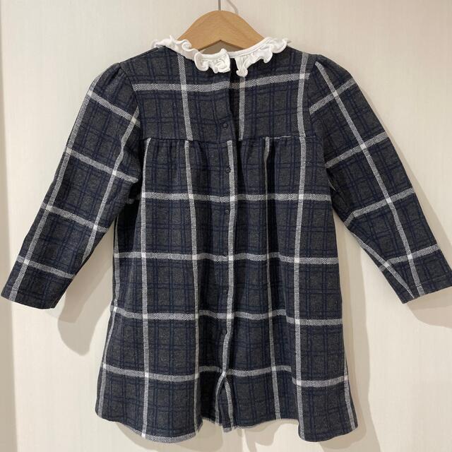 PETIT BATEAU(プチバトー)のPETITBATEAU 24m/86㎝ ワンピース キッズ/ベビー/マタニティのベビー服(~85cm)(ワンピース)の商品写真