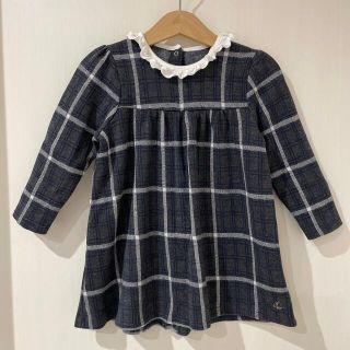 プチバトー(PETIT BATEAU)のPETITBATEAU 24m/86㎝ ワンピース(ワンピース)