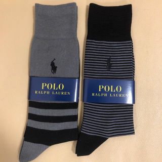 ポロラルフローレン(POLO RALPH LAUREN)の限定品　新品　メンズ　ポロラルフローレン　人気色ソックス2足　お買い得‼️(ソックス)