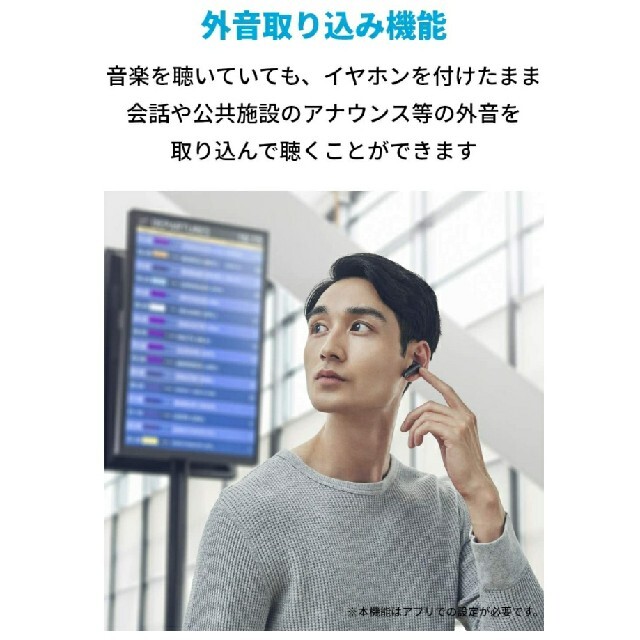 Anker Soundcore Liberty Air 2 Pro スマホ/家電/カメラのオーディオ機器(ヘッドフォン/イヤフォン)の商品写真