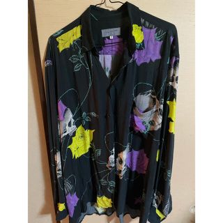 ヨウジヤマモト　スカルローズ　ロング　シャツ