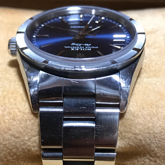 ROLEX(ロレックス)のロレックス エアキング 14010 エンジンターンドベゼル U番 1998 メンズの時計(腕時計(アナログ))の商品写真