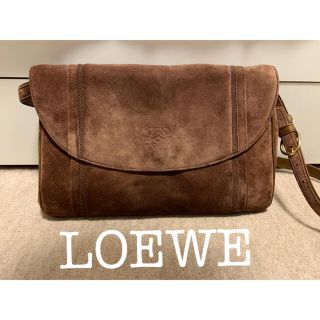 ロエベ(LOEWE)の【maromaro様専用】LOEWE ヌバック ショルダー クラッチ ロエベ(クラッチバッグ)