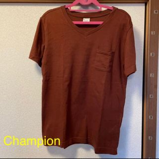 チャンピオン(Champion)のChampion VネックTシャツ　Lサイズ(Tシャツ(半袖/袖なし))