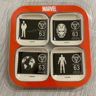 マーベル(MARVEL)の【marvel】アイアンマン小皿セット【新品未開封】(食器)