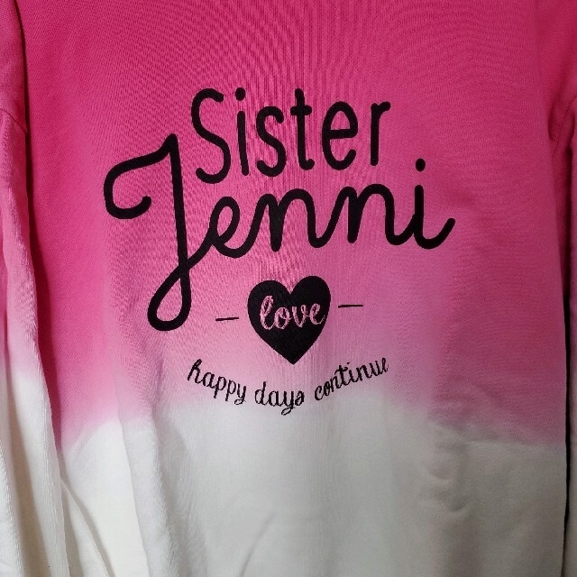 JENNI(ジェニィ)のJENNI グラデトレーナー 150 ピンク キッズ/ベビー/マタニティのキッズ服女の子用(90cm~)(Tシャツ/カットソー)の商品写真