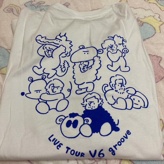 V6 groove ツアーグッズ　Tシャツ(長袖)