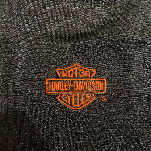 Harley Davidson(ハーレーダビッドソン)のハーレーダビッドソン　ジャージトップス　Sサイズ メンズのジャケット/アウター(ライダースジャケット)の商品写真